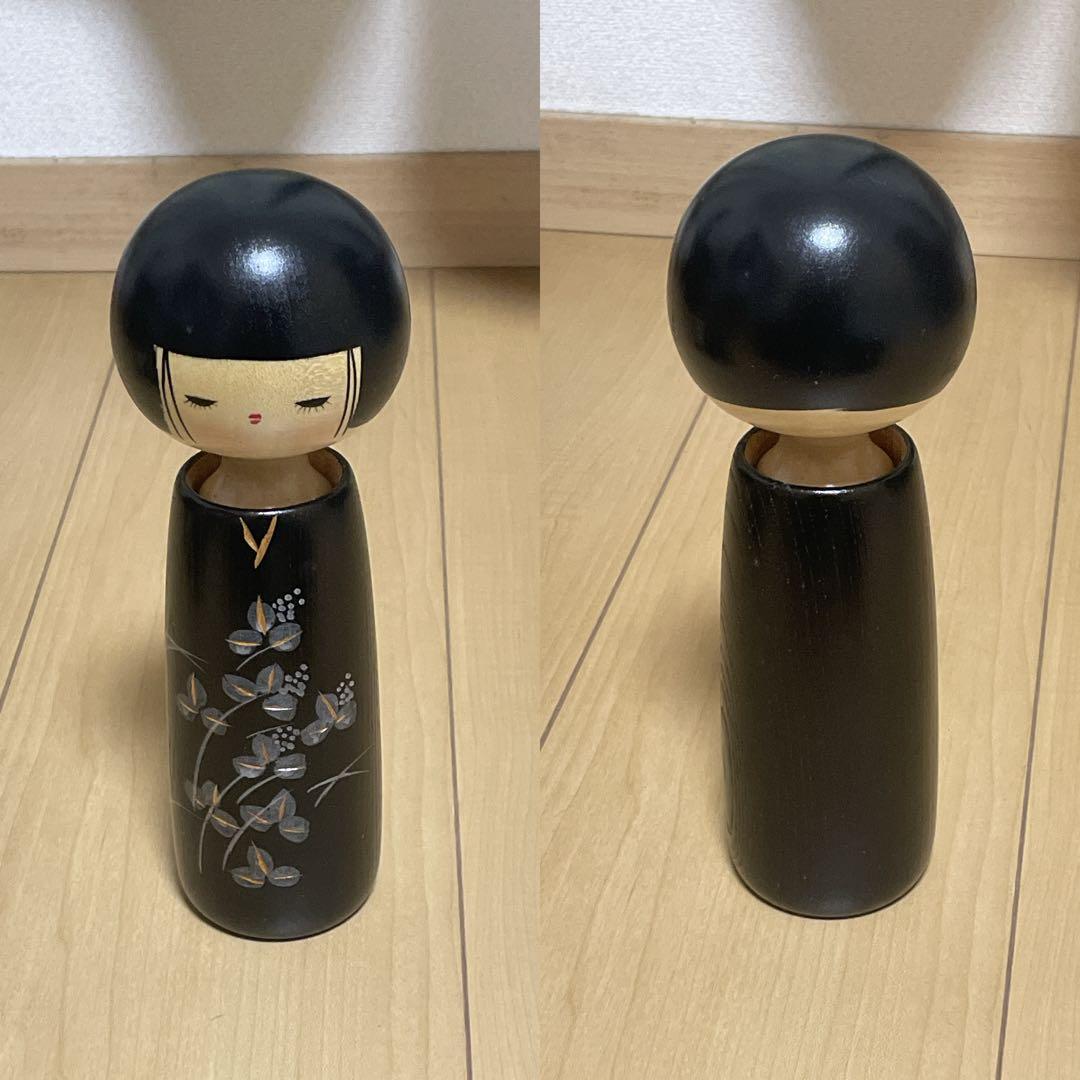 近代こけし　真一郎作　萩の里　箱あり　8体セット　まとめ売り