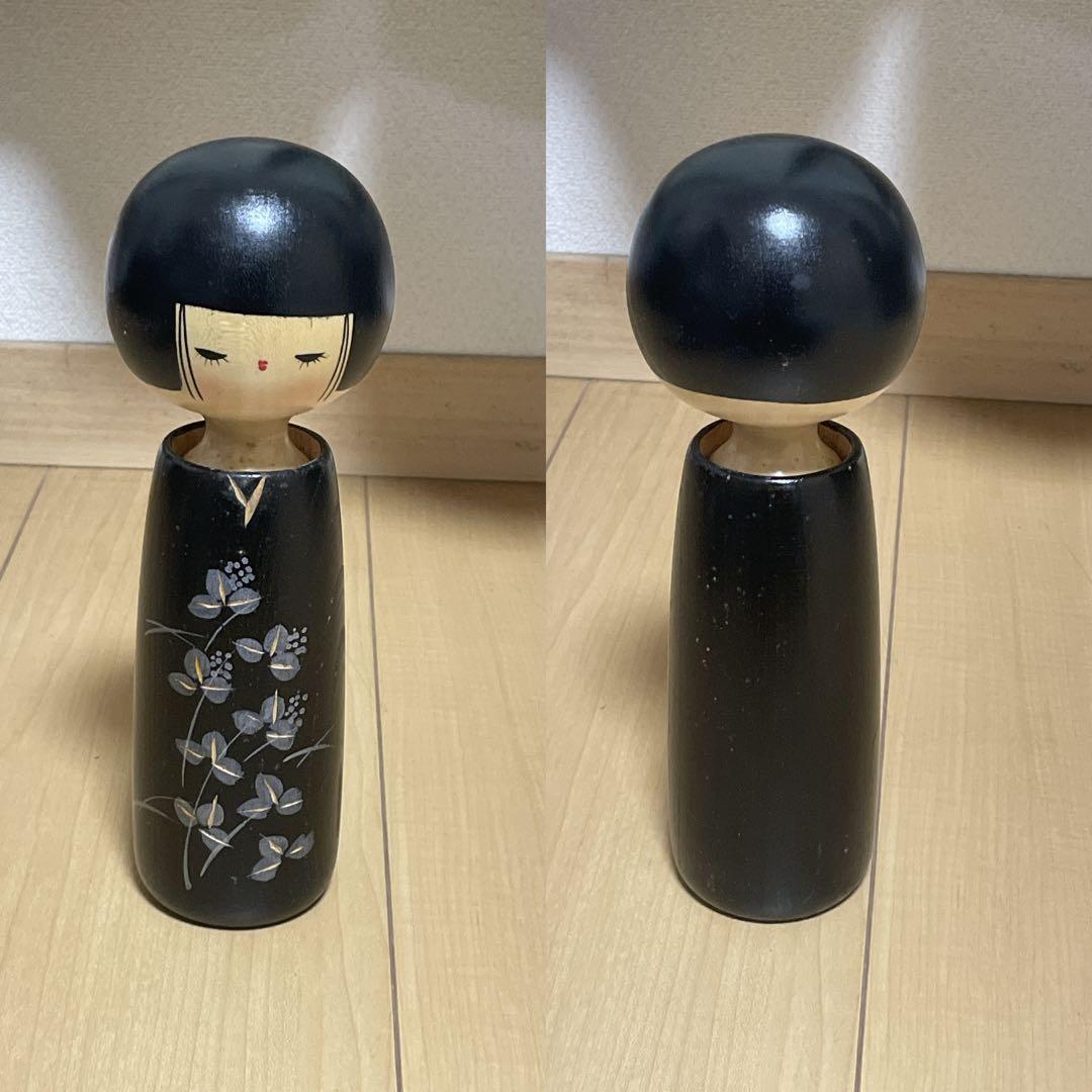 近代こけし　真一郎作　萩の里　箱あり　8体セット　まとめ売り