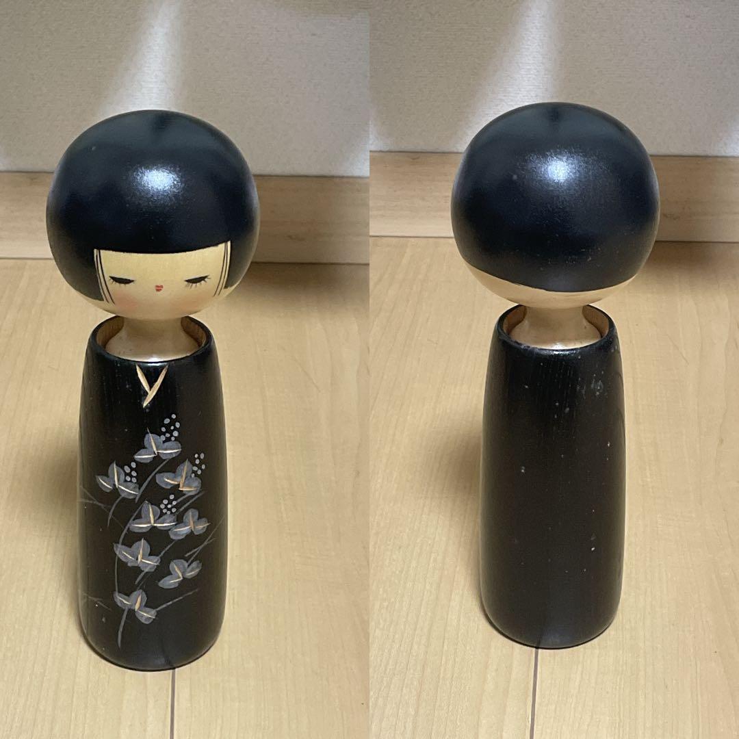 近代こけし　真一郎作　萩の里　箱あり　8体セット　まとめ売り