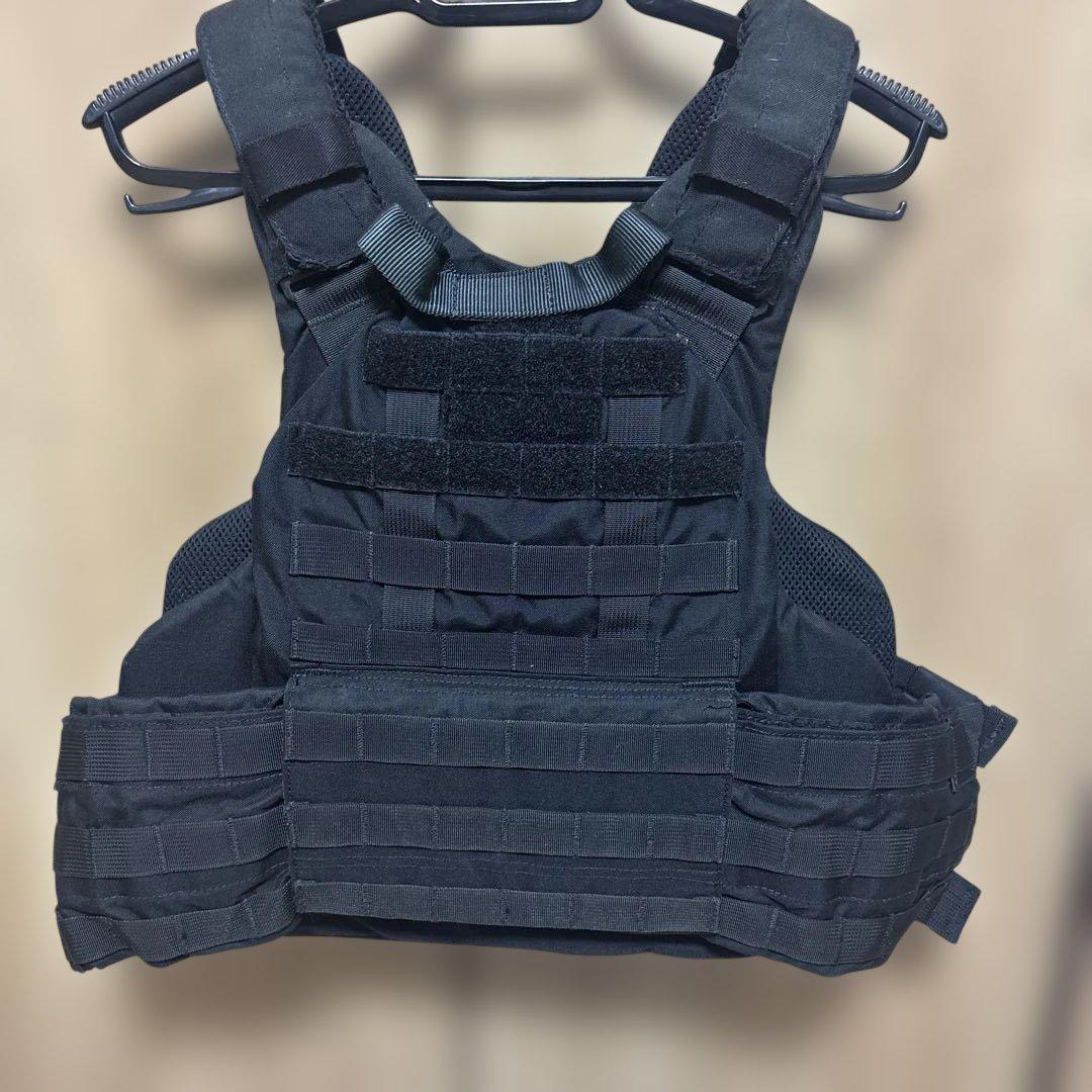 T3 Gear 実物 プレートキャリア MOLLE対応ブラック サイズS B19