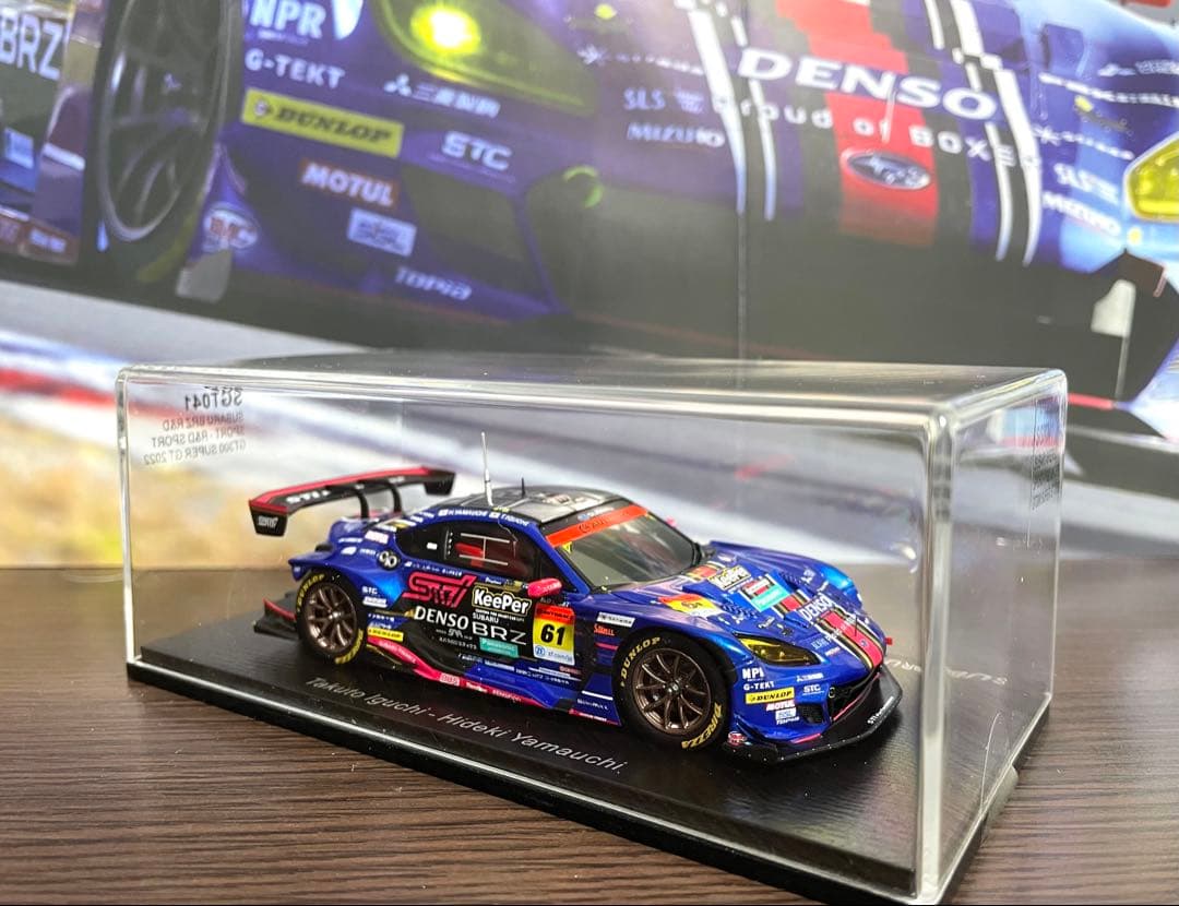 スバル SUBARU BRZ GT300 2022モデル スパーク1/43