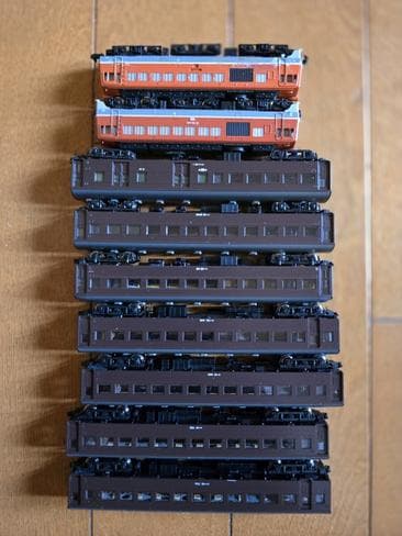 TOMIX DF50形1台、部品取りDF旧50 形ディーゼル機関車と客車セット