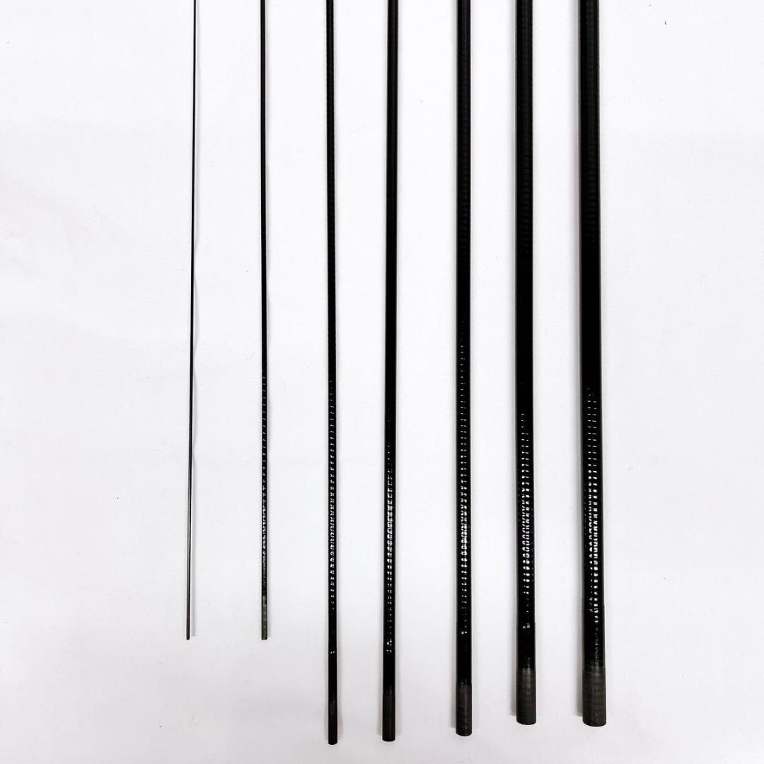 【美品】Gamakatsu がまかつ がまはえ 山紫 中硬630 渓流竿