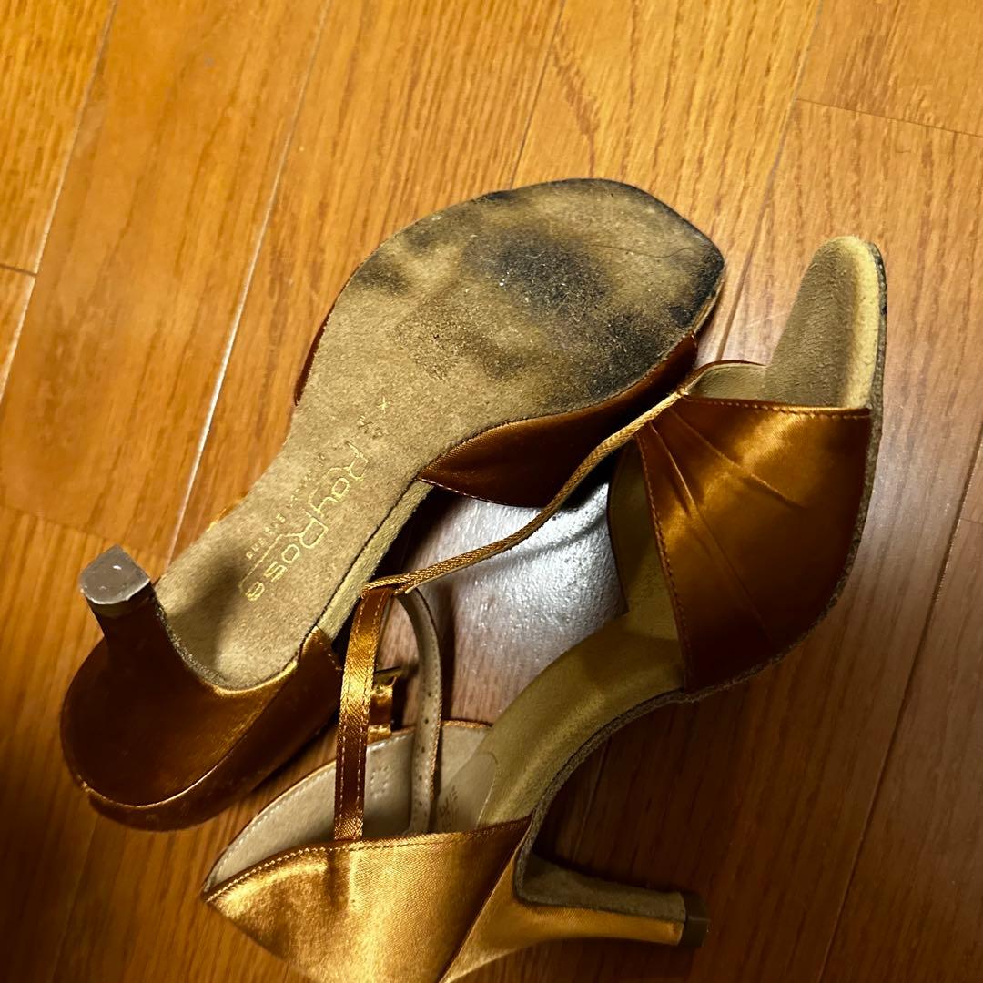 ラテンシューズ RAYROSE814 7cmヒール サイズ4.5