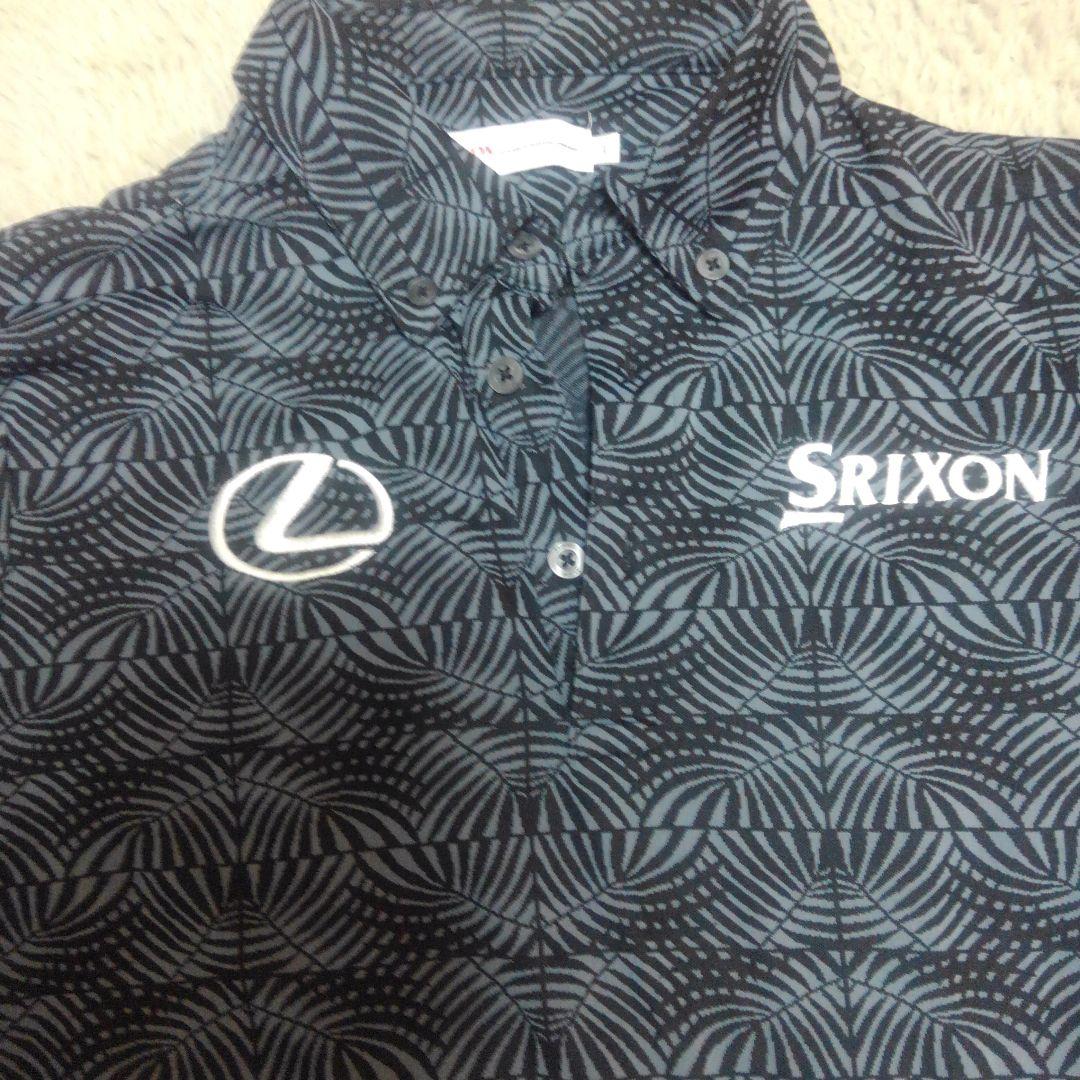 スリクソンレクサスブラックポロシャツ Lサイズ値下げ限界価格