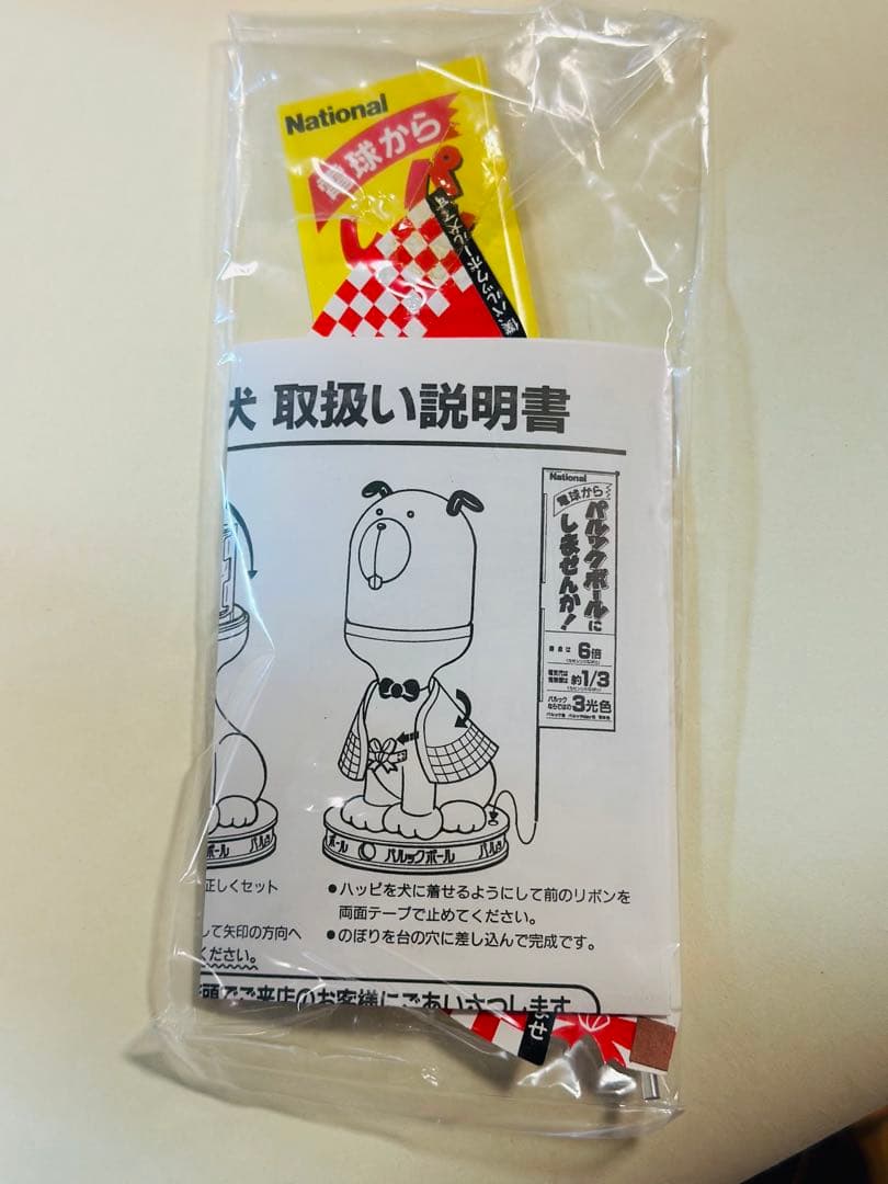 レトロ非売品 National ナショナル パルックボール犬店頭用しゃべる人形