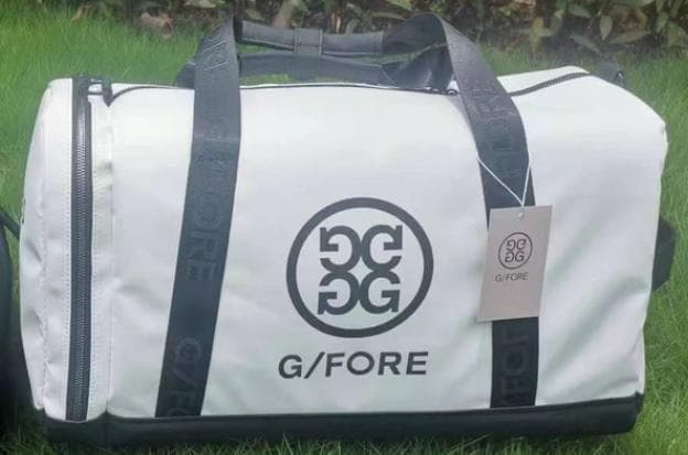 ゴルフ ボストンバッグ／GFOREジーフォア 白 ホワイト　ハンドバッグ