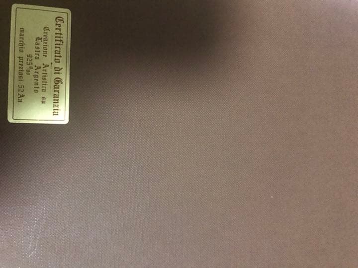 銀版画　イタリア製　　Silver art made in Italy 銀925