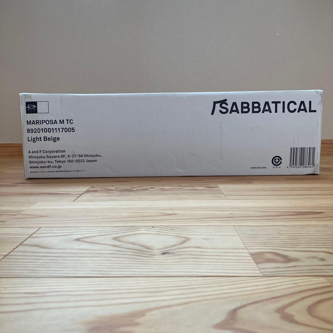 SABBATICAL サバティカル MARIPOSA マリポサ M TC 新品