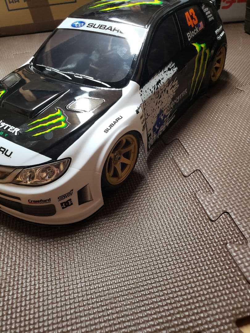 ケンブロックインプレッサラジコンボディ