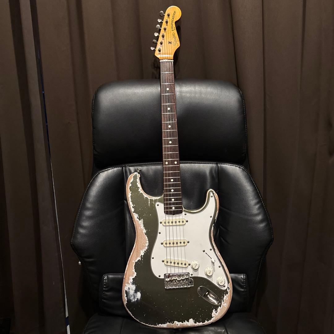 1980年代　Squier Stratocaster JVシリアル