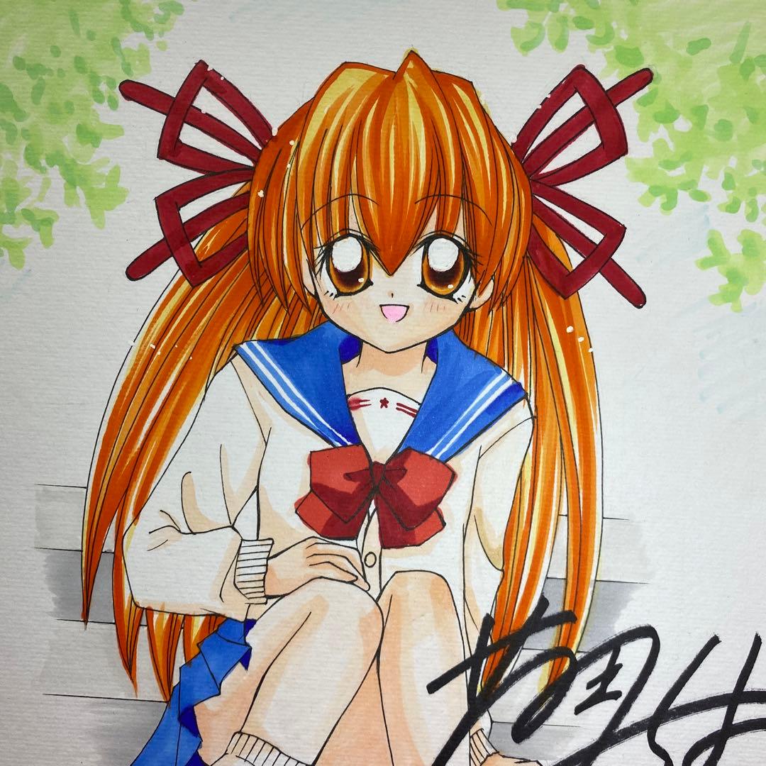 まもって！ロリポップ　漫画家　菊田みちよ先生　サイン色紙