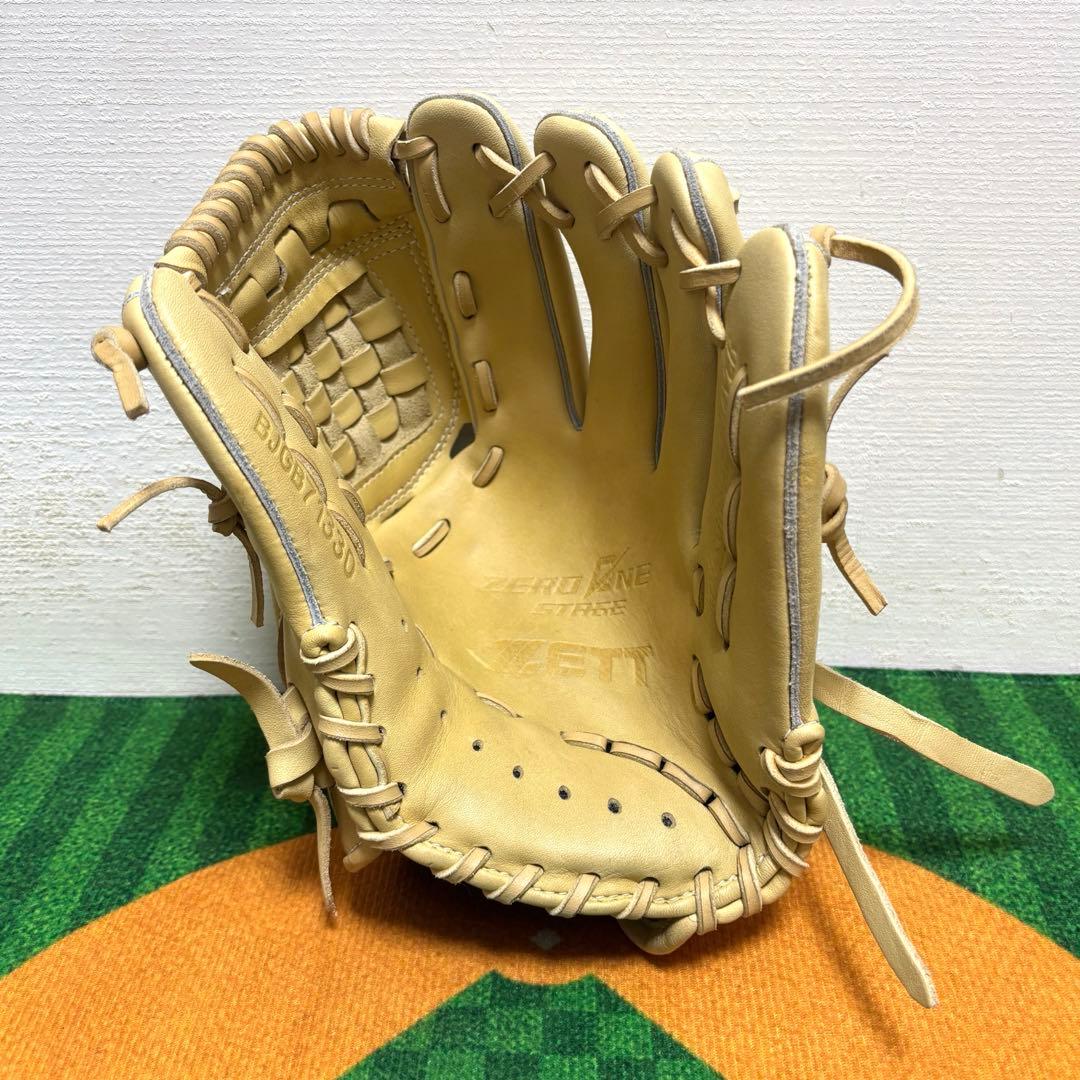 ZETT ゼット 少年軟式グラブ 内野用 グローブ キャメル