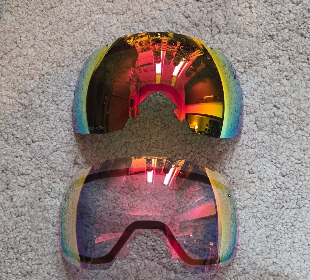 SMITH I/OX スノーボードゴーグル レンズ計5枚 調光レンズ スミス