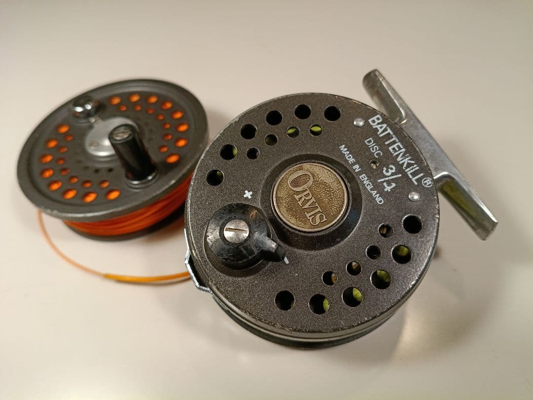ORVIS BATTENKILL DISK 3/4 オービス 替スプール付き