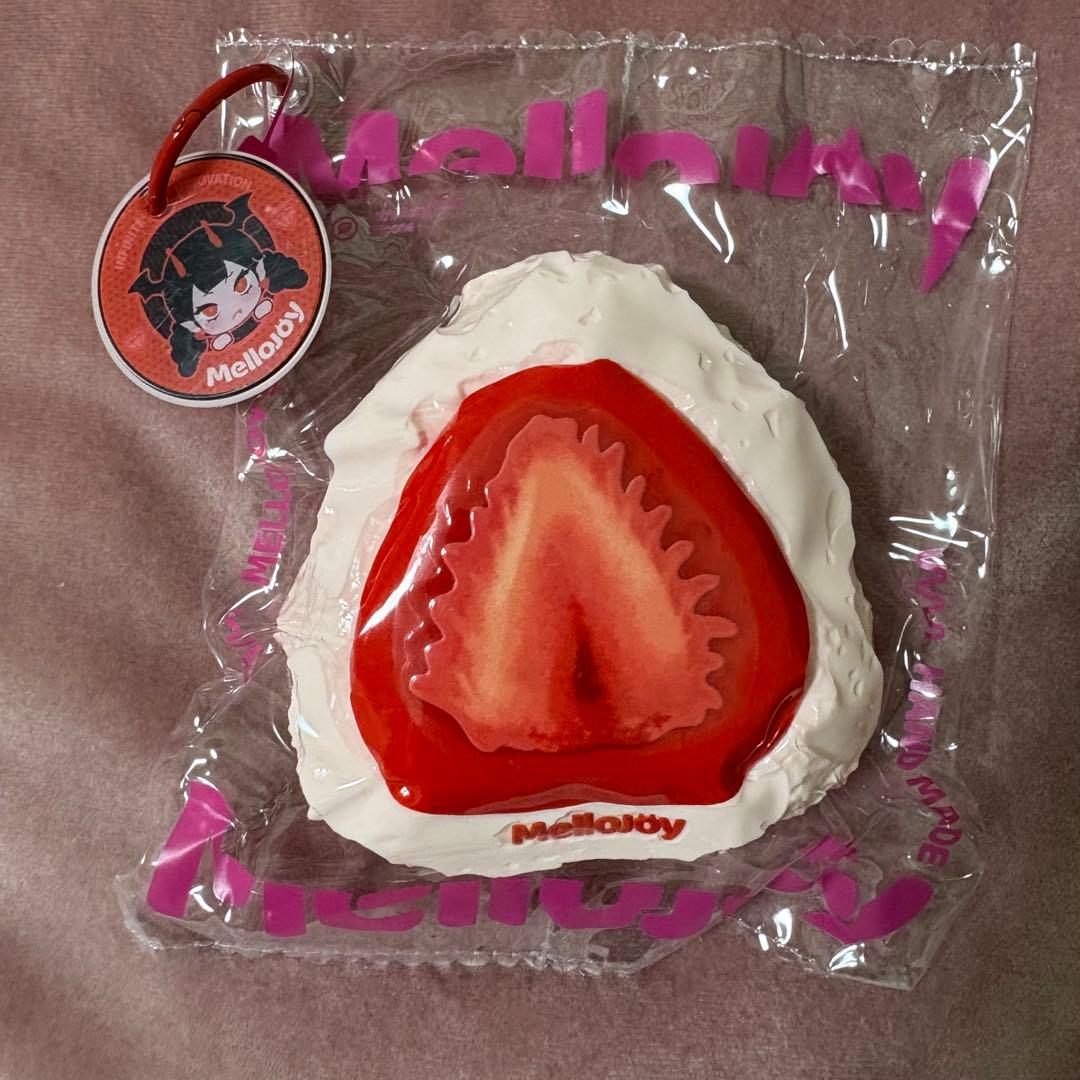 Mellojoy メロジョイ　大福　スクイーズ　いちご　廃盤