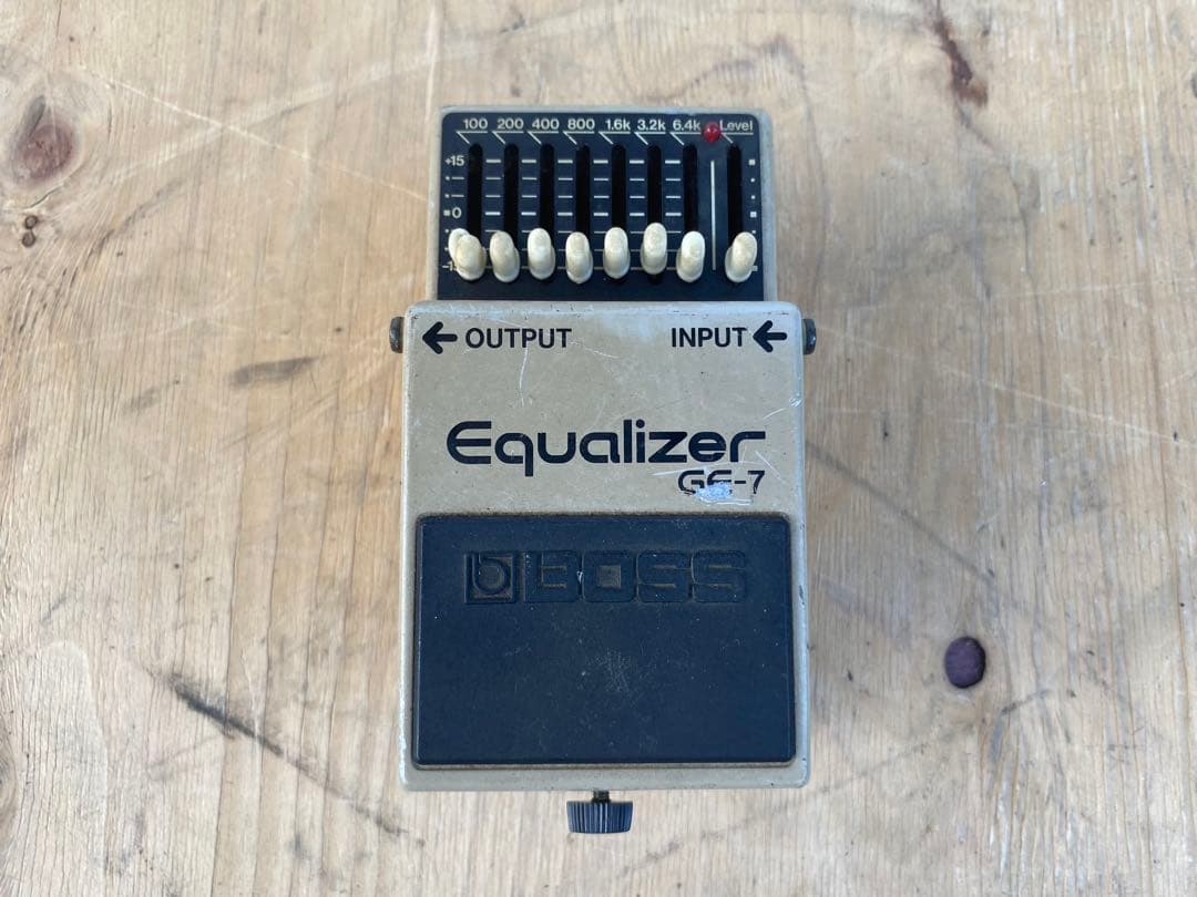 boss ge-7 equalizer イコライザー　エフェクター　日本製