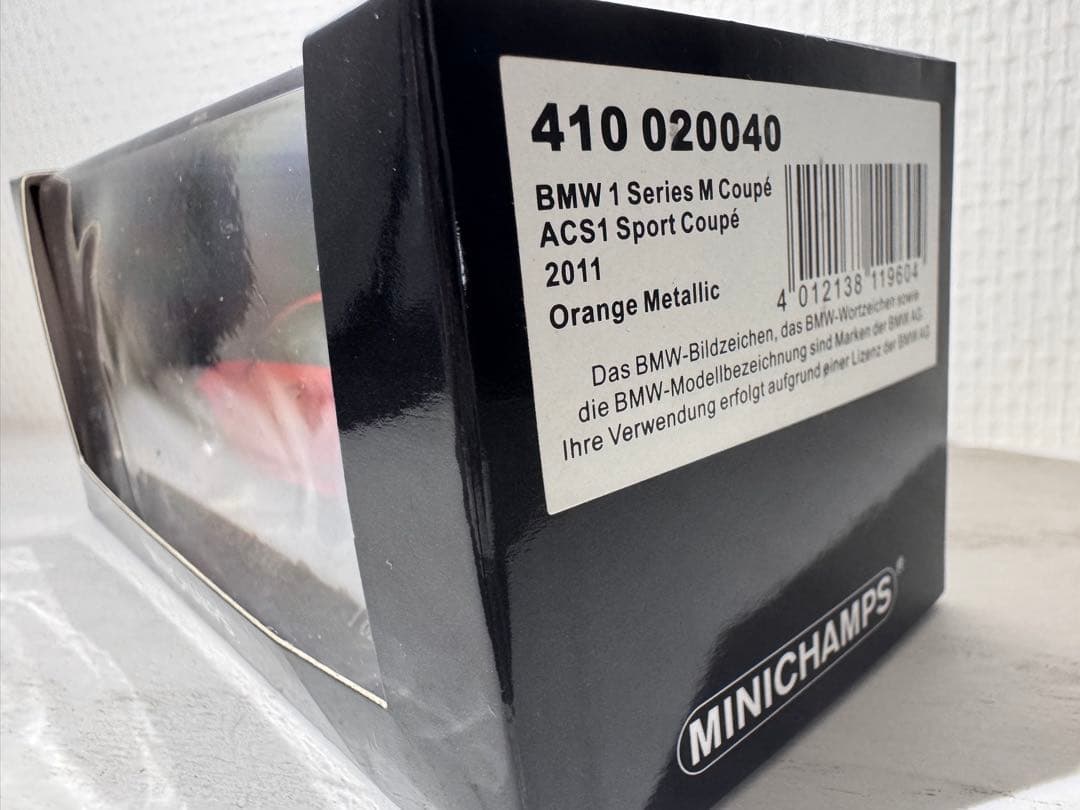 BMW1erM Coupé-ACS1 Sport 2011ミニチャンプス1/43