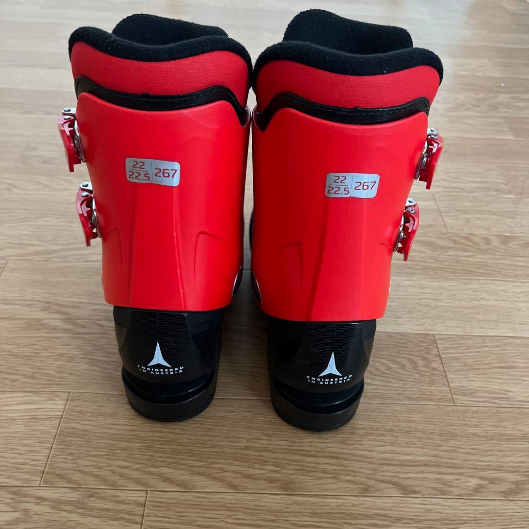 22.0-22.5cm Atomic 子ども用 スキーブーツ ジュニア　スキー靴