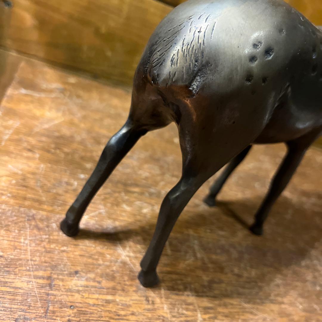 ヴィンテージ真鍮鹿