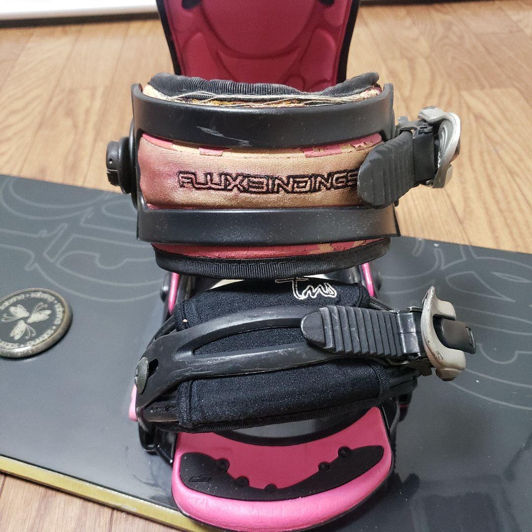 SABRINA FLUX 145cm ラントリ スノーボードセット