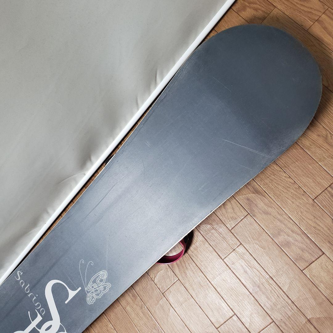SABRINA FLUX 145cm ラントリ スノーボードセット