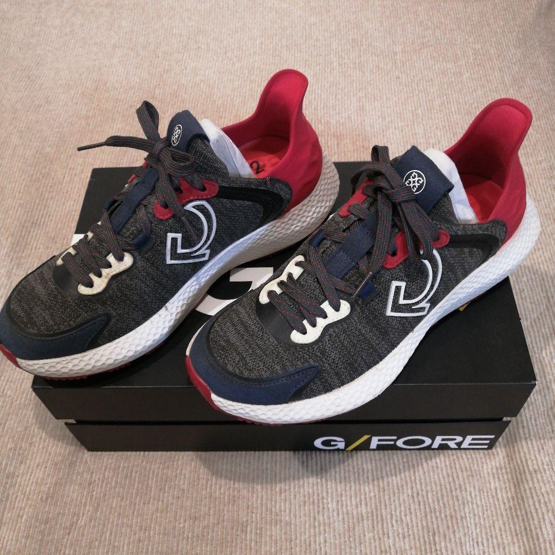 G/FORE MG4 ゴルフシューズ ネイビー/レッド　25.5〜26センチ