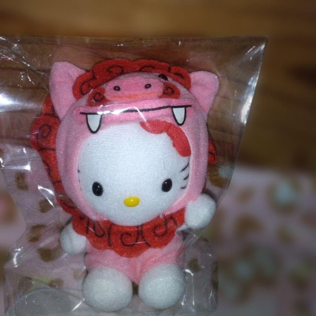 超激レア‼️レトロ‼️プレミア‼️沖縄限定 キティ着ぐるみキーチェーン