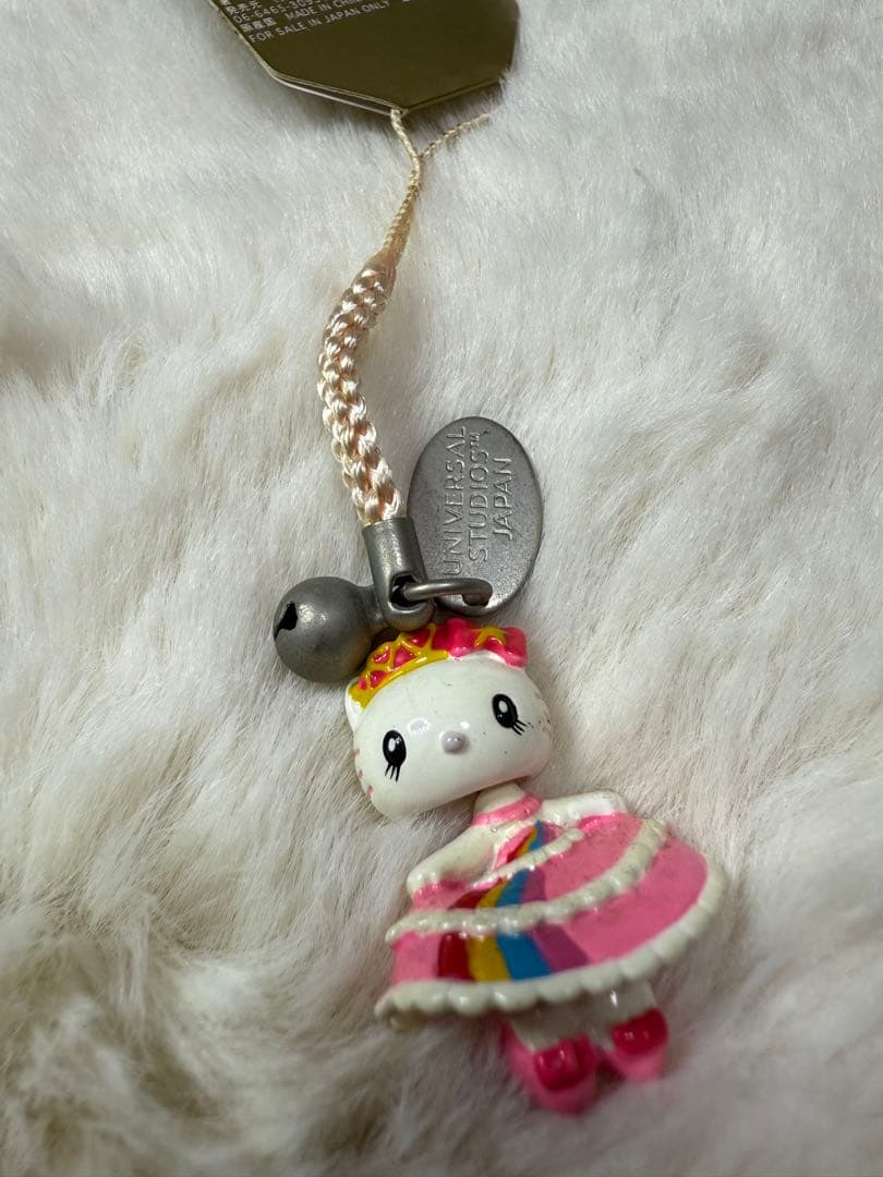 ダ*ド様 レア☆ハローキティ ユニバ USJ ストラップ　根付け