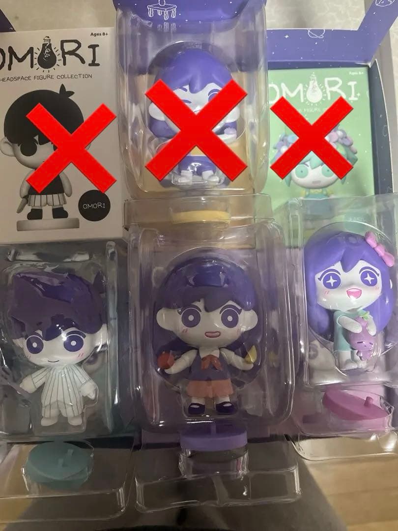 OMORI ビニールフィギュア　ヘッドスペース