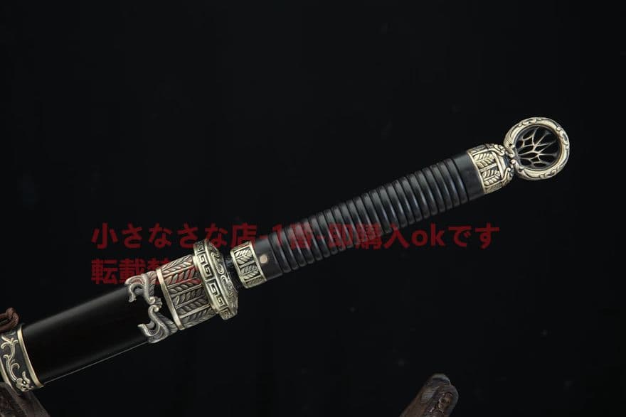 26寸定坤神刀（黒檀金）武具　刀装具　日本刀　模造刀 居合刀