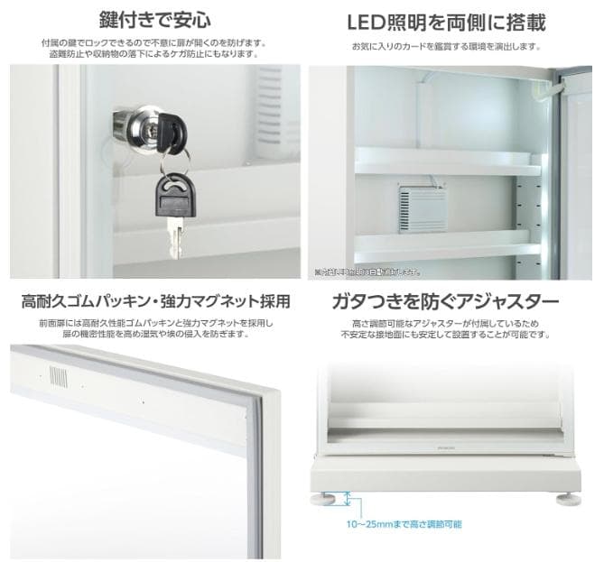 HAKUBA トレカ　防湿庫　ホワイト　ドライボックス