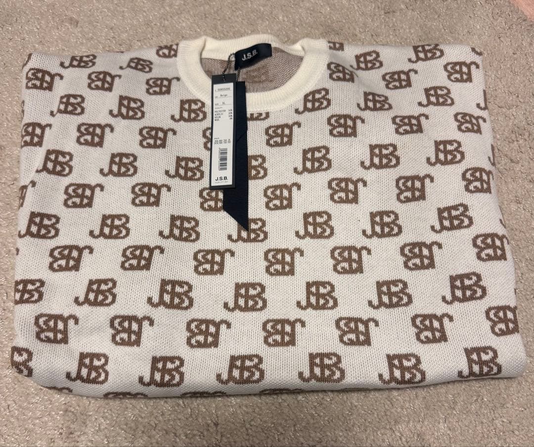 三代目Jsoul Brothers モノグラム ニット