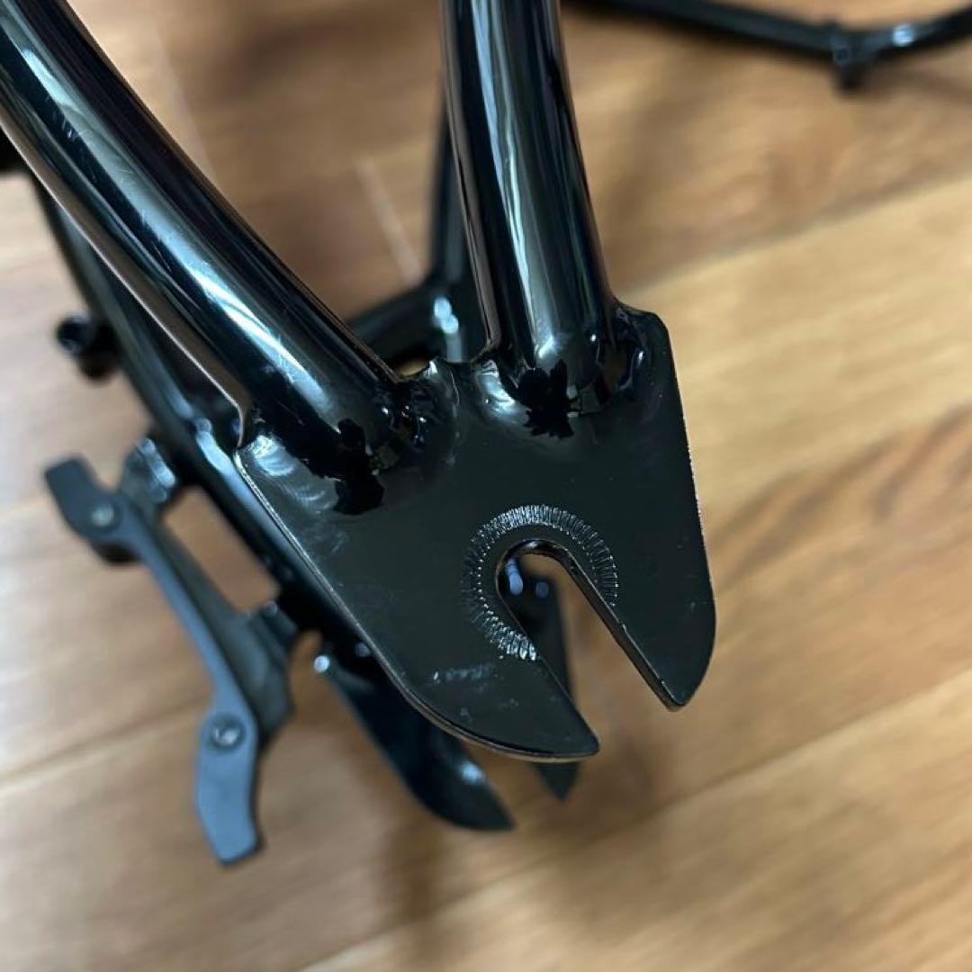 ダイナモFホイール + CRUST カーゴフォーク 1-1/8