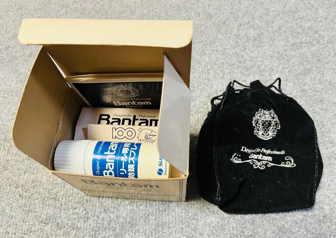 シマノ Bantam100 箱 備品 取説 巾着袋付き SHIMANO