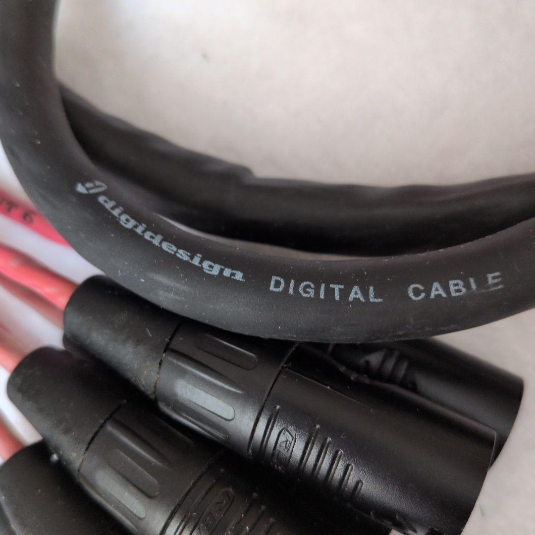 【05】Digidesign DB25-XLRM オーディオケーブル D-sub