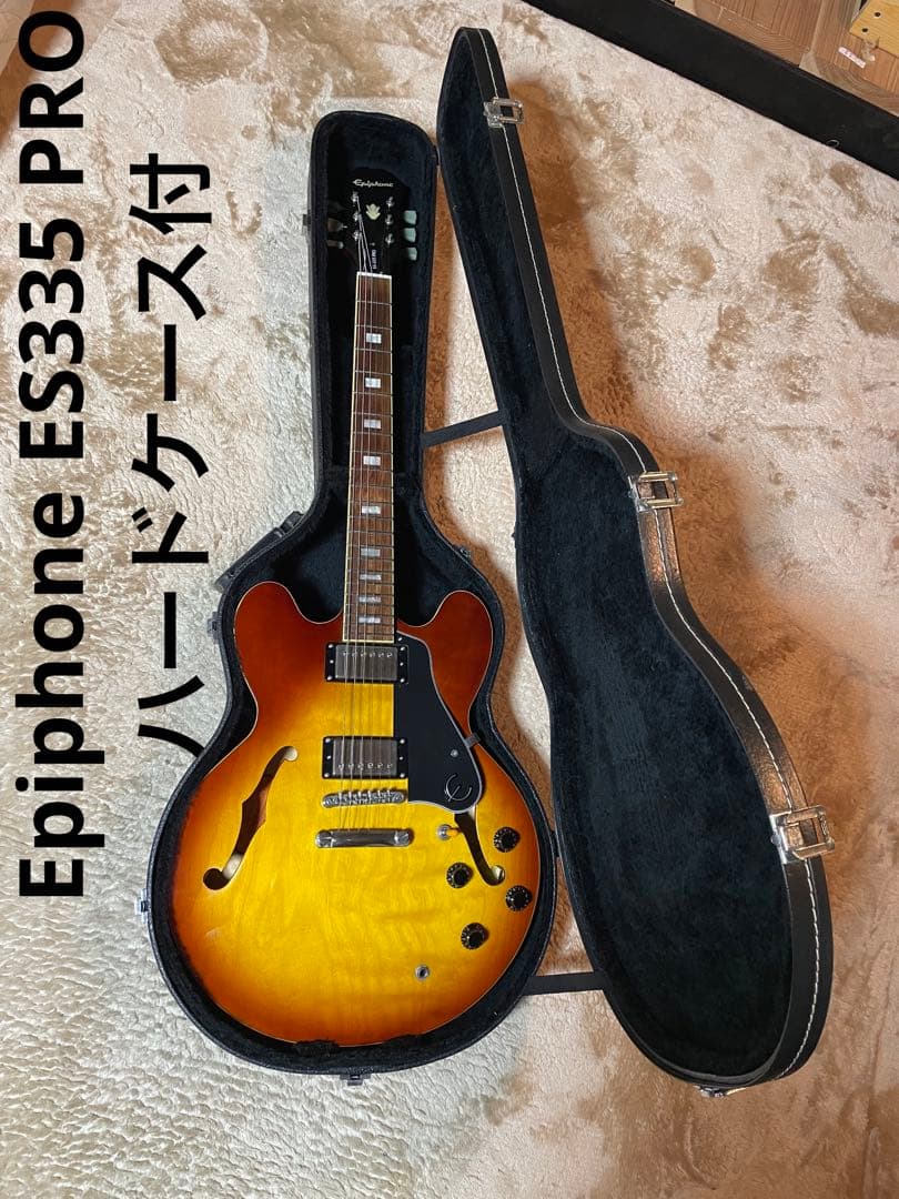 Epiphone ES335 PRO IT 2018 コイルタップ ハードケース
