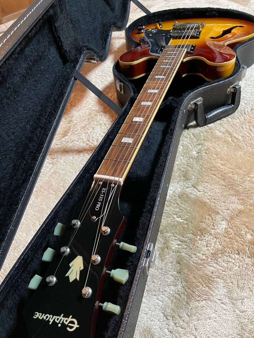 Epiphone ES335 PRO IT 2018 コイルタップ ハードケース