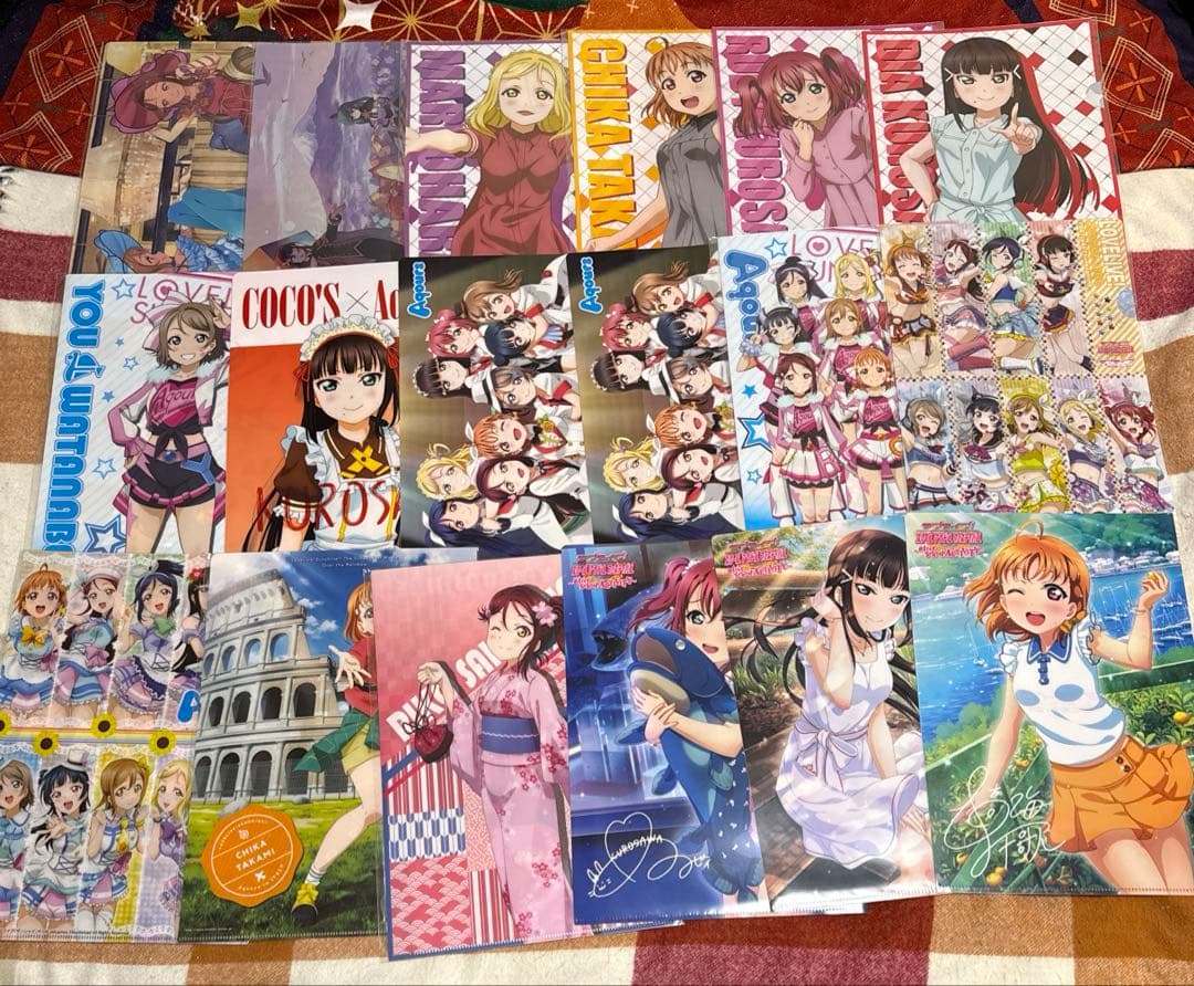 ラブライブサンシャイン　Aqours 紙類　まとめ売り