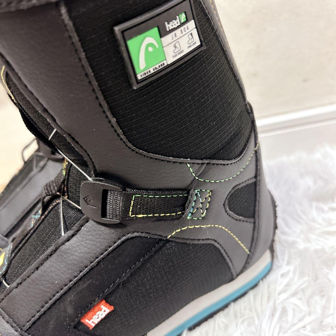 【極美品】HEAD JR BOA スノーボードブーツ 22.5-23.5
