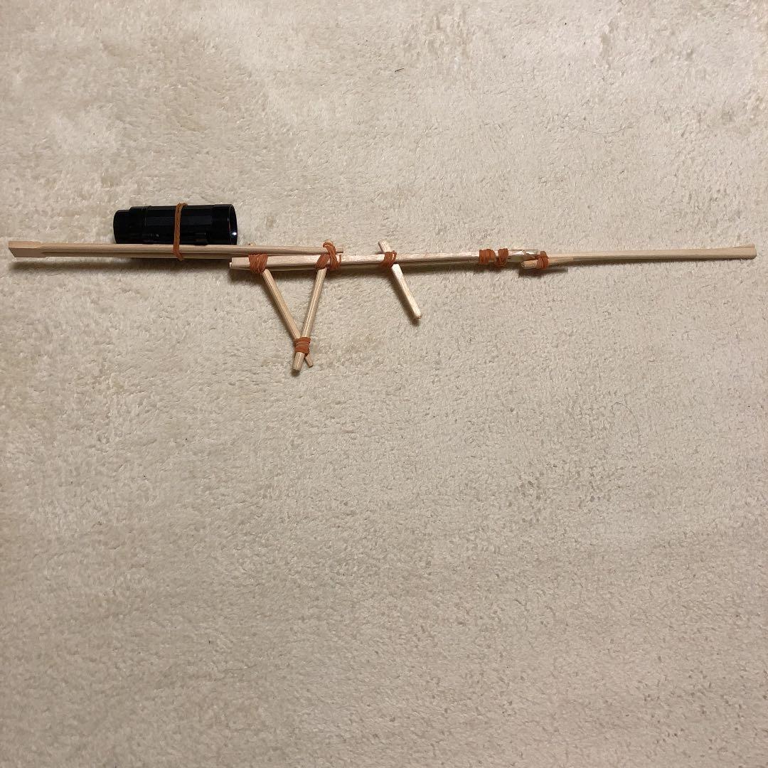 輪ゴム銃 スナイパー スコープ付き
