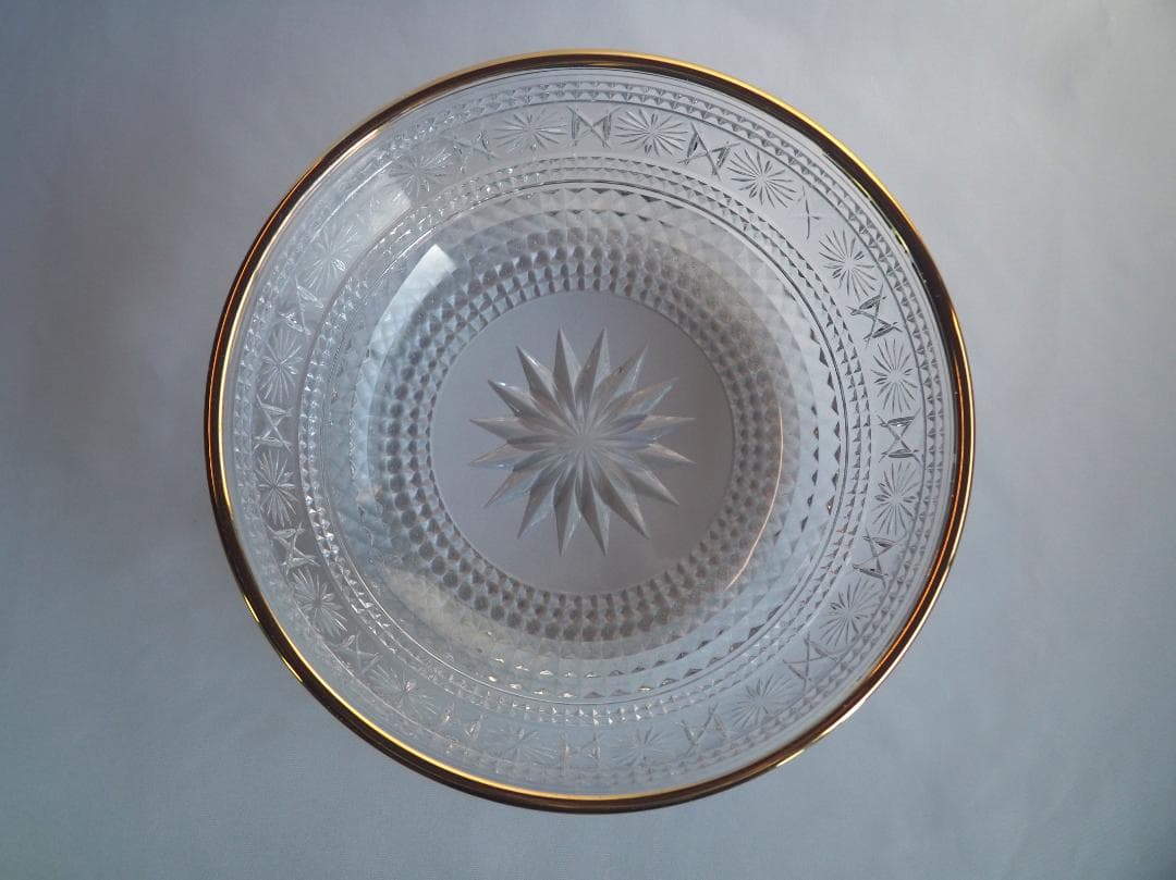 水崎長寿造『ギヤマン（義山）平水指』（共箱）