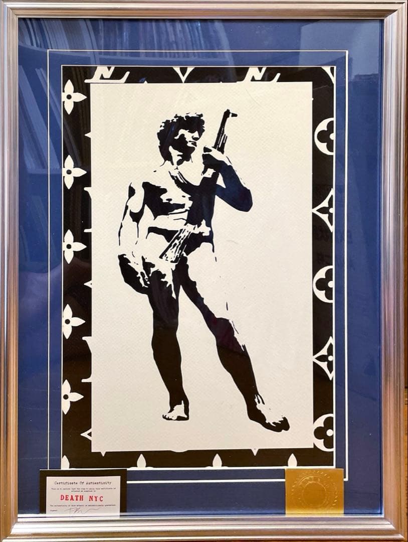 額込 世界限定100枚DEATH NYC アートポスター 現代アート 57