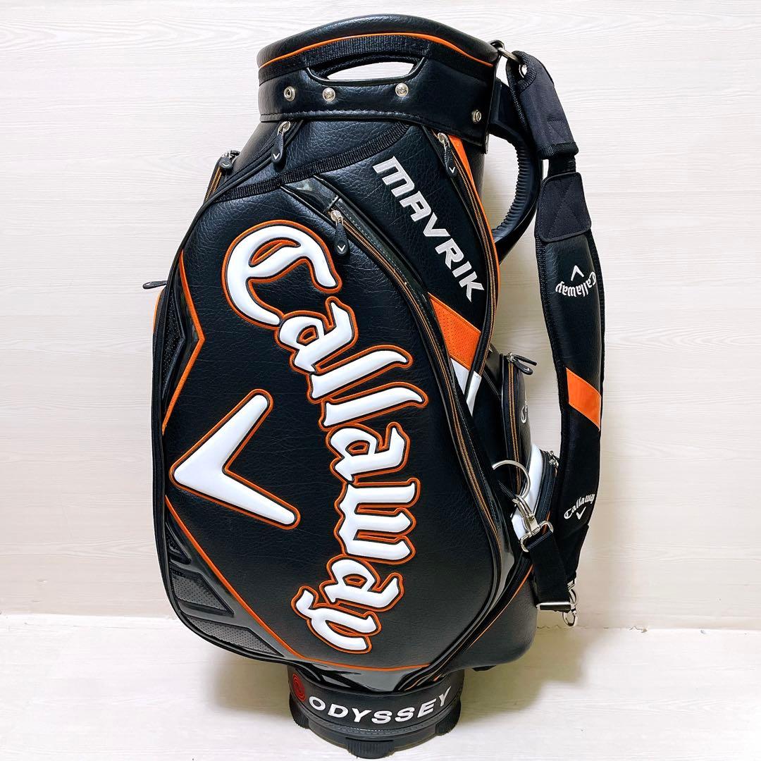 未使用級 キャロウェイ マーベリック キャディバッグ 9.5型 5分割 3点式