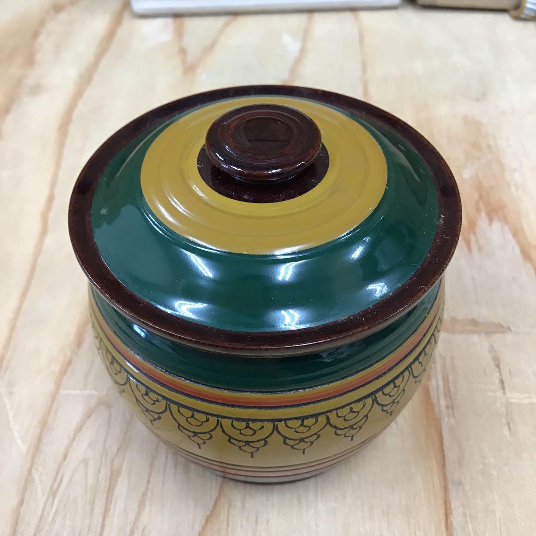 茶道具 莨入 独楽塗煙草入 葆光斎書付 川端近左 造 共箱 N209T