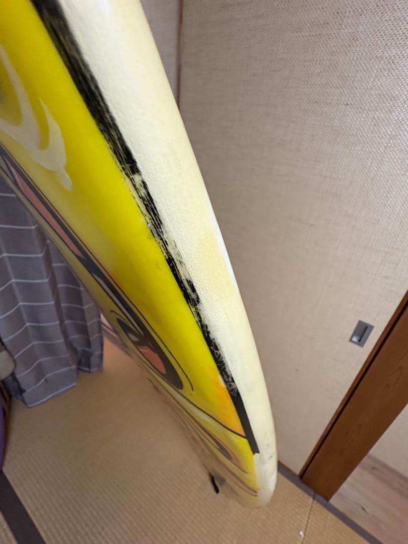 メイヘムサーフボード 炎デザインフィッシュ