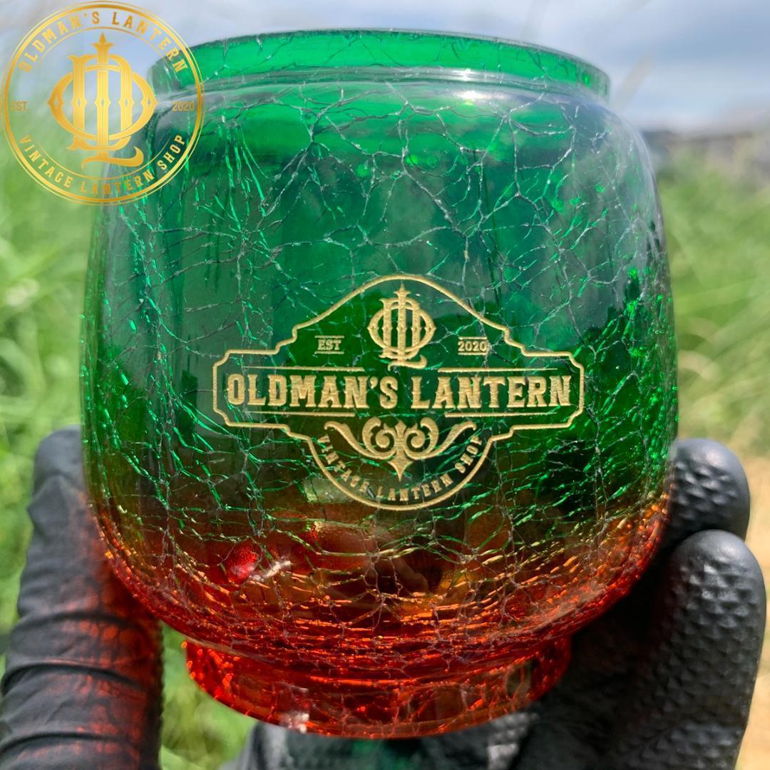 【限定】クラックグラス クラシックグリーン/アンバー Feuerhand276