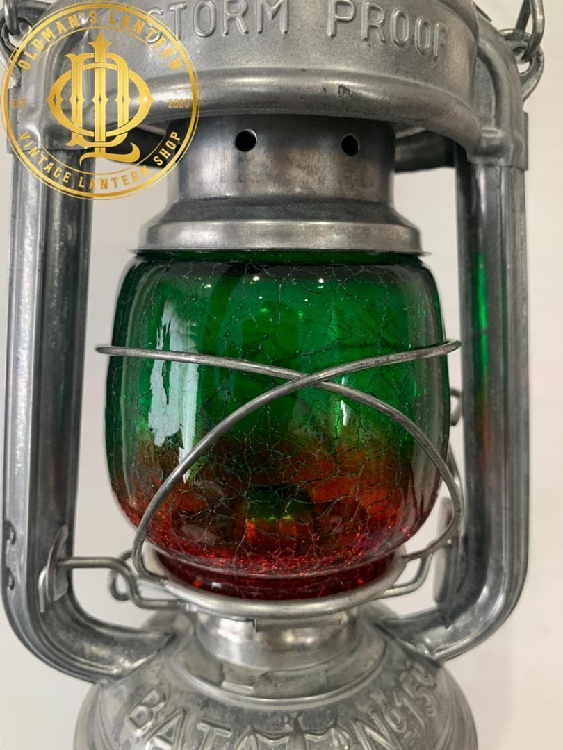 【限定】クラックグラス クラシックグリーン/アンバー Feuerhand276