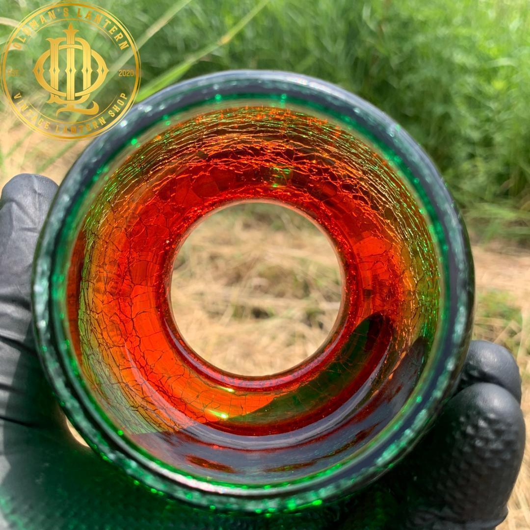 【限定】クラックグラス クラシックグリーン/アンバー Feuerhand276