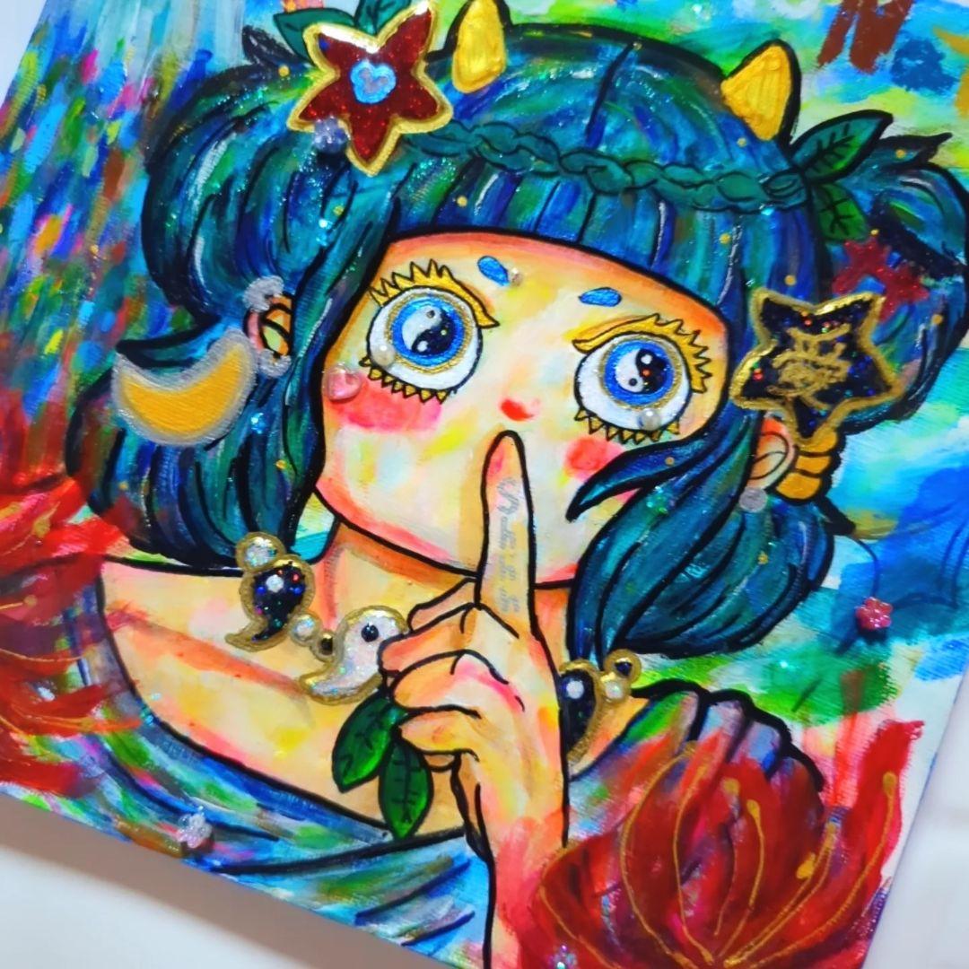 【一点物アートSALE】Pray to nature【S2号】